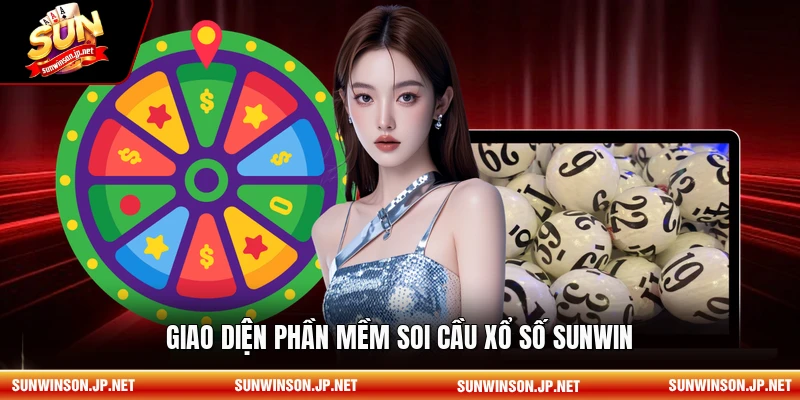 Giao diện phần mềm soi cầu xổ số Sunwin